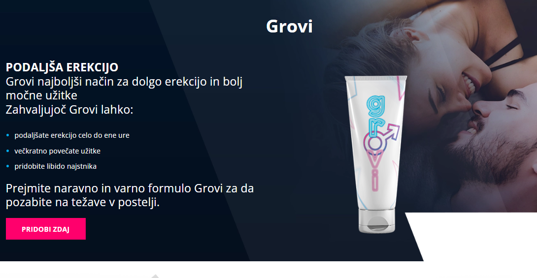 Grovi Gel Cena 20 EUR Slovenia