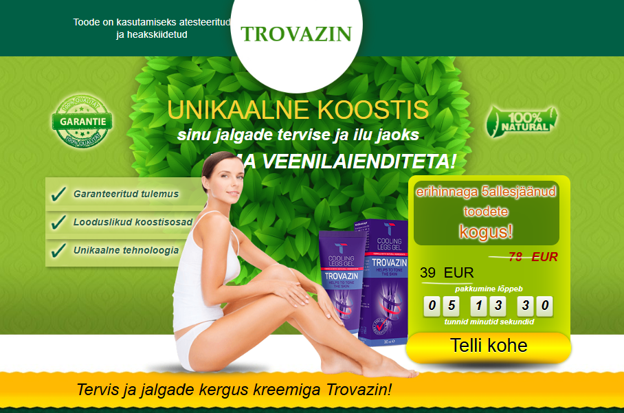 Trovazin Kreem Estonia
