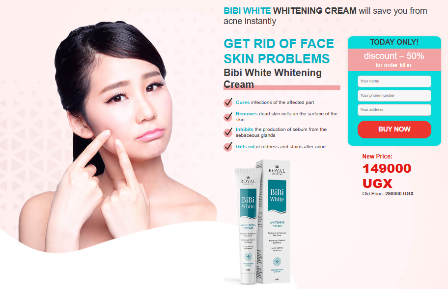 Bibi White Whitening Cream Uganda